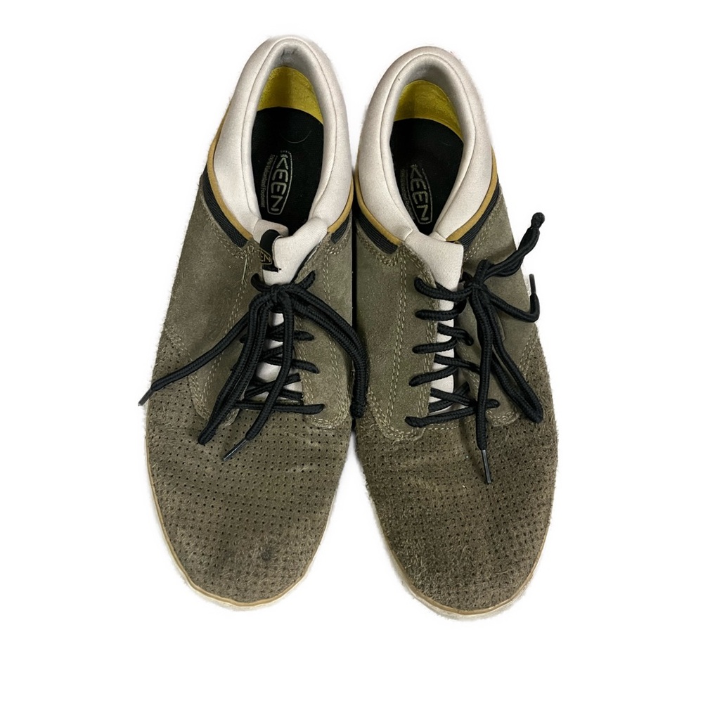 Keen Men’s GHI Suede Perf Green‎ Lace Up Low Rise Shoes- Size 11.5
